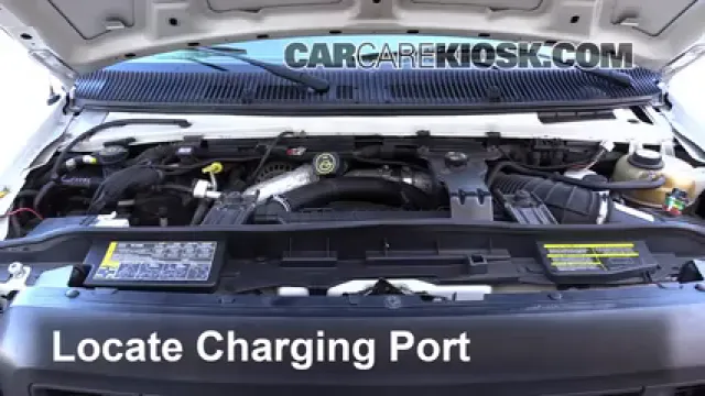 2008 Ford E-350 Super Duty 6.0L V8 Turbo Diesel Extended Cargo Van (3 Door) Aire Acondicionado Agregar Freón